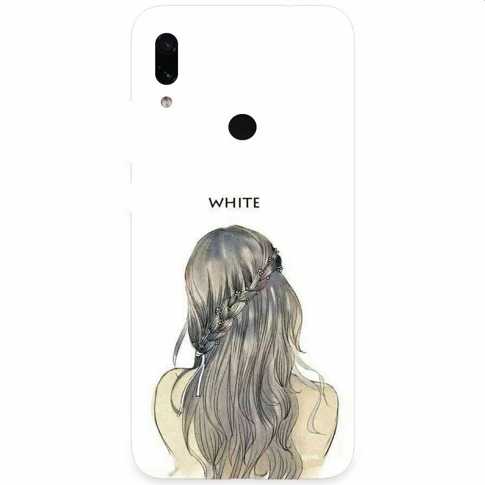 Husa silicon pentru Xiaomi Redmi Note 7, White