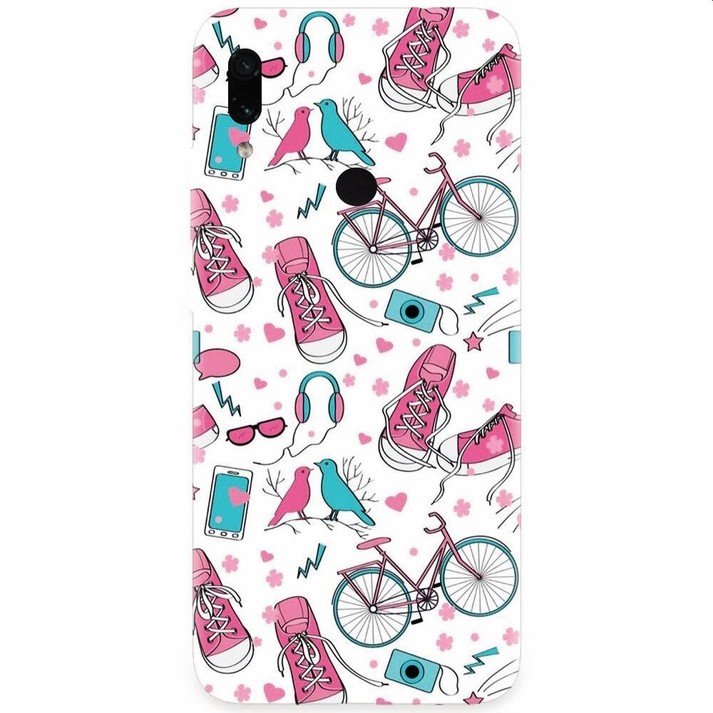 Husa silicon pentru Xiaomi Redmi Note 7, Travel