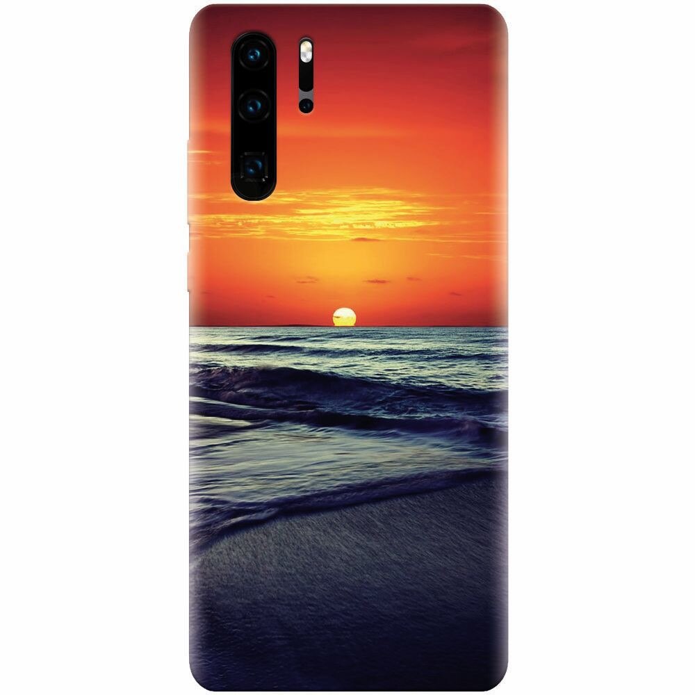 Husa silicon pentru Huawei P30 Pro, Ocean Sunset