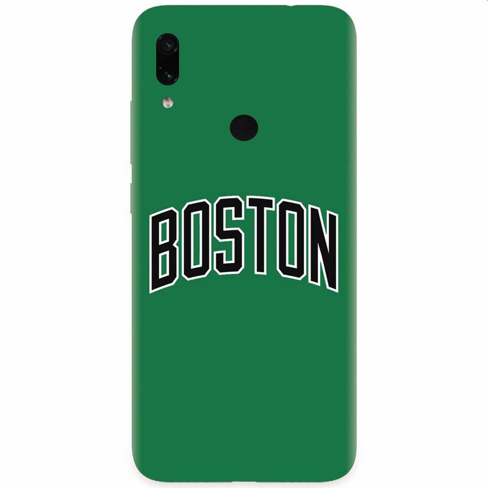Husa silicon pentru Xiaomi Redmi Note 7, NBA Boston Celtics