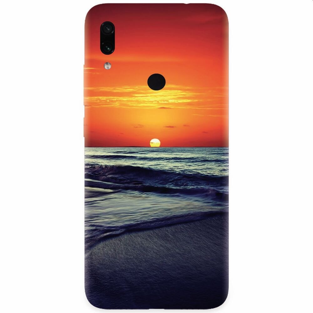 Husa silicon pentru Xiaomi Redmi Note 7, Ocean Sunset