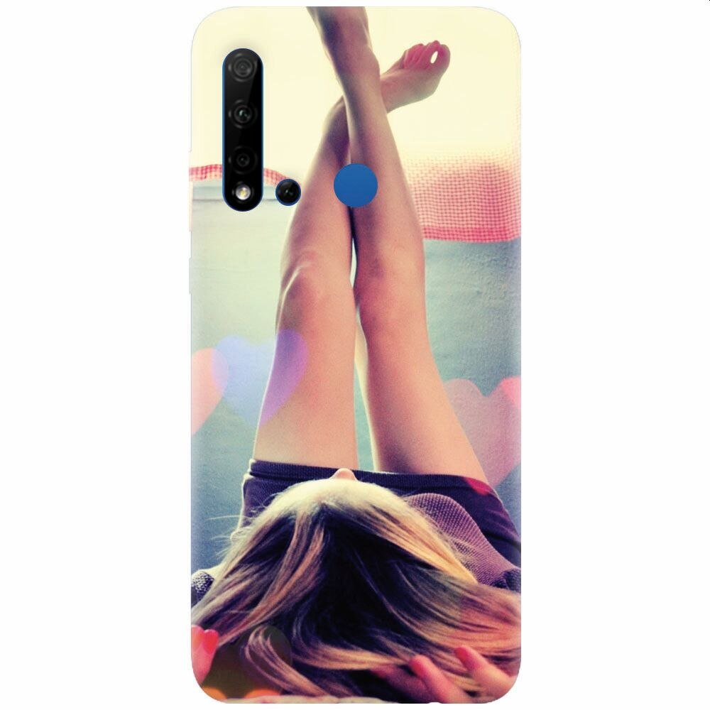 Husa silicon pentru Huawei P20 Lite (2019), Relax Girl