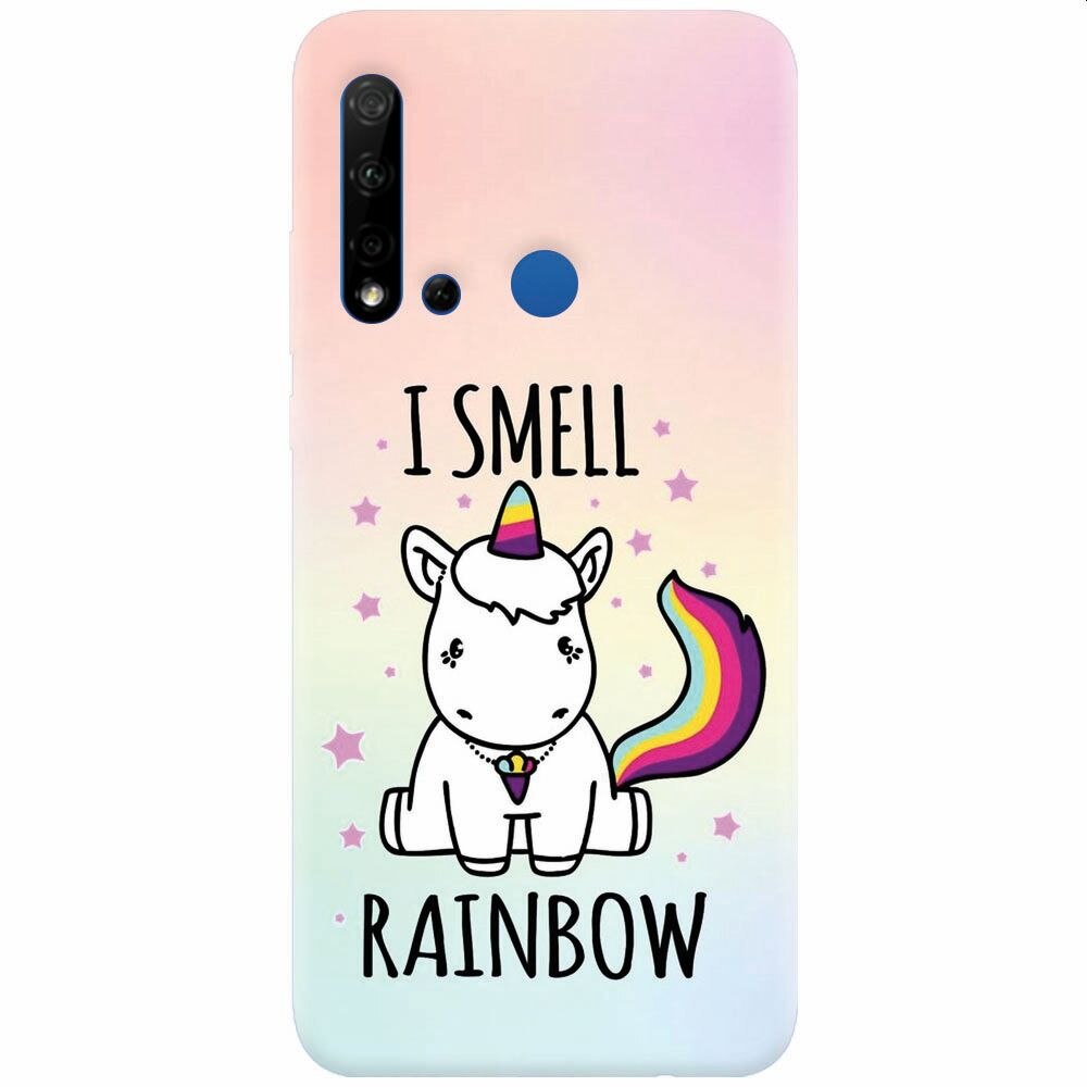 Husa silicon pentru Huawei P20 Lite (2019), I Smell Rainbow