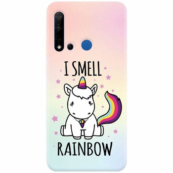 Husa silicon pentru Huawei P20 Lite (2019), I Smell Rainbow Husa silicon pentru Huawei P20 Lite (2019), I Smell Rainbow