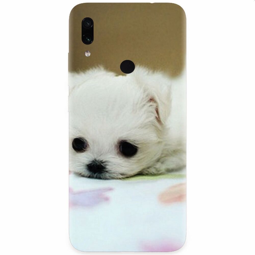 Husa silicon pentru Xiaomi Redmi Note 7, Puppies 001