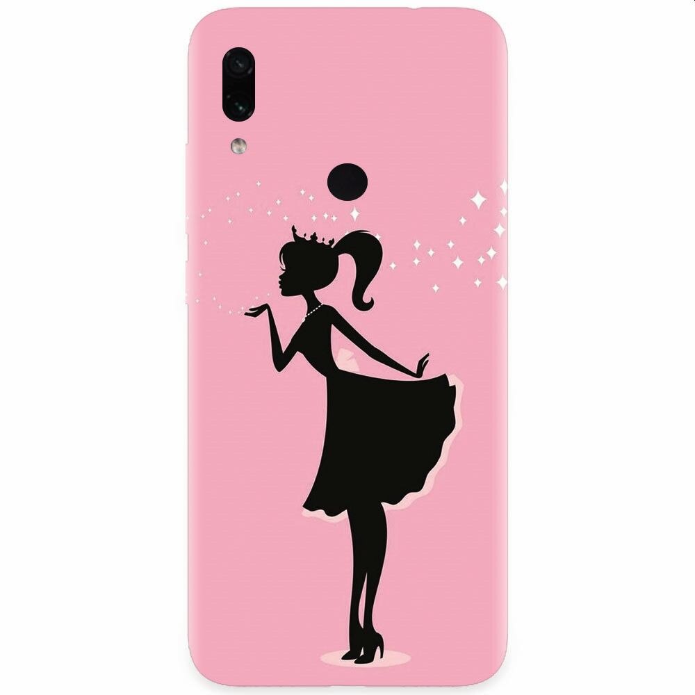 Husa silicon pentru Xiaomi Redmi Note 7, Princess 2