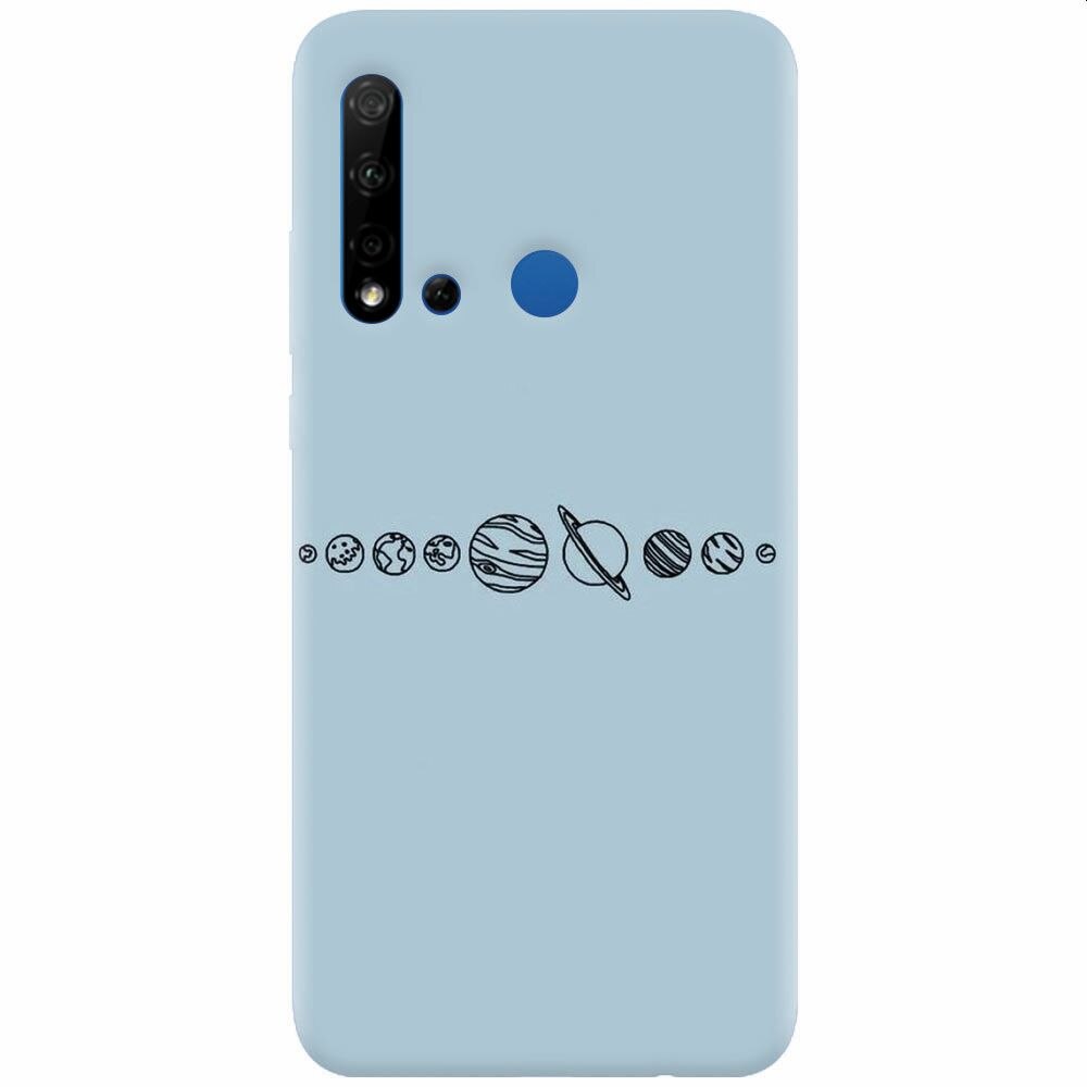 Husa silicon pentru Huawei P20 Lite (2019), Planets