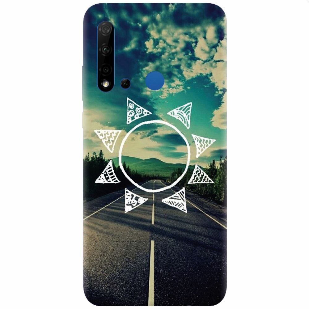 Husa silicon pentru Huawei P20 Lite (2019), Sun On The Road
