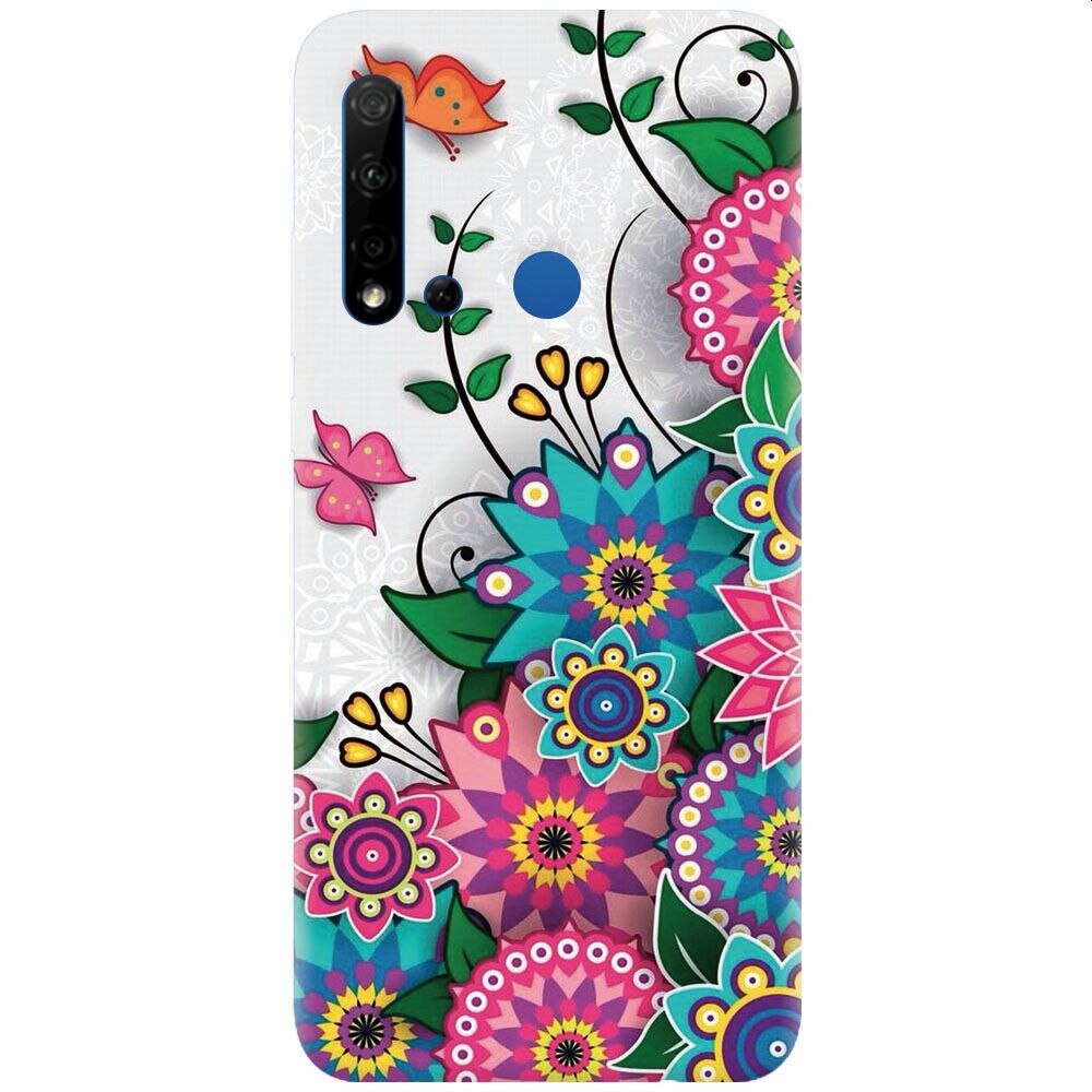 Husa silicon pentru Huawei P20 Lite (2019), Mandala Flowers