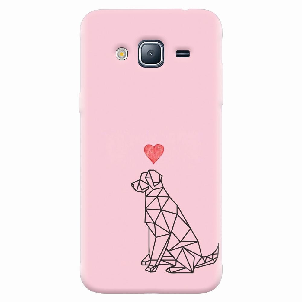 Husa silicon pentru Samsung Galaxy J5 2015, Love Dog