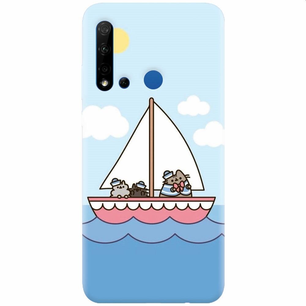 Husa silicon pentru Huawei P20 Lite (2019), Happy Sailors