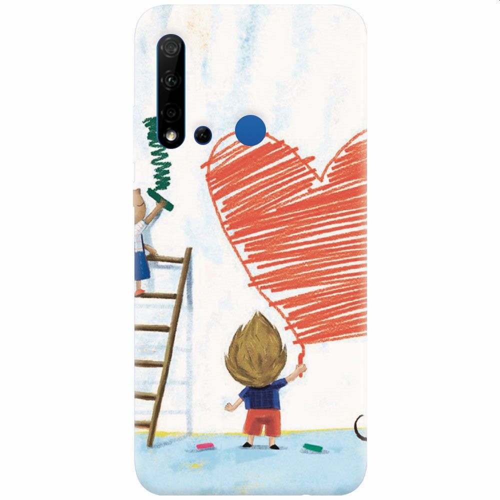 Husa silicon pentru Huawei P20 Lite (2019), I Love You Creatures