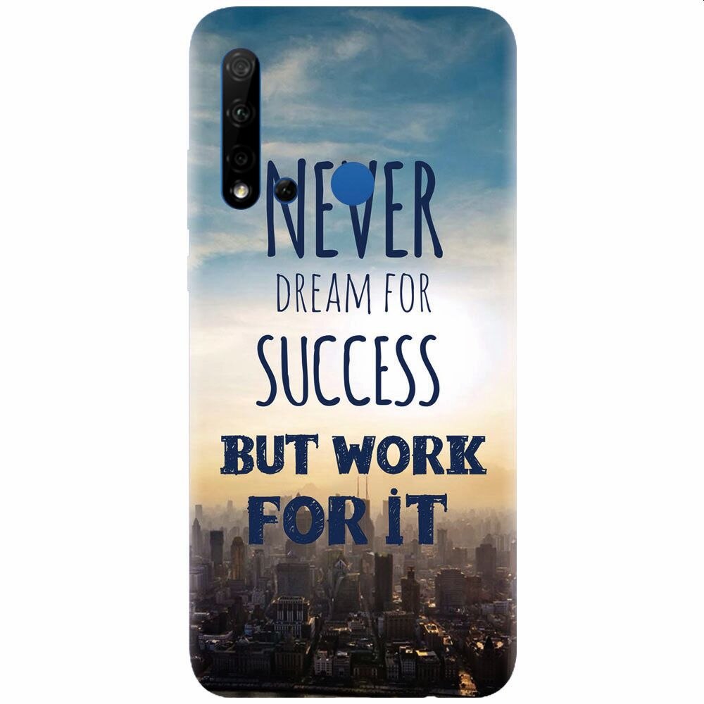 Husa silicon pentru Huawei P20 Lite (2019), Never Dream