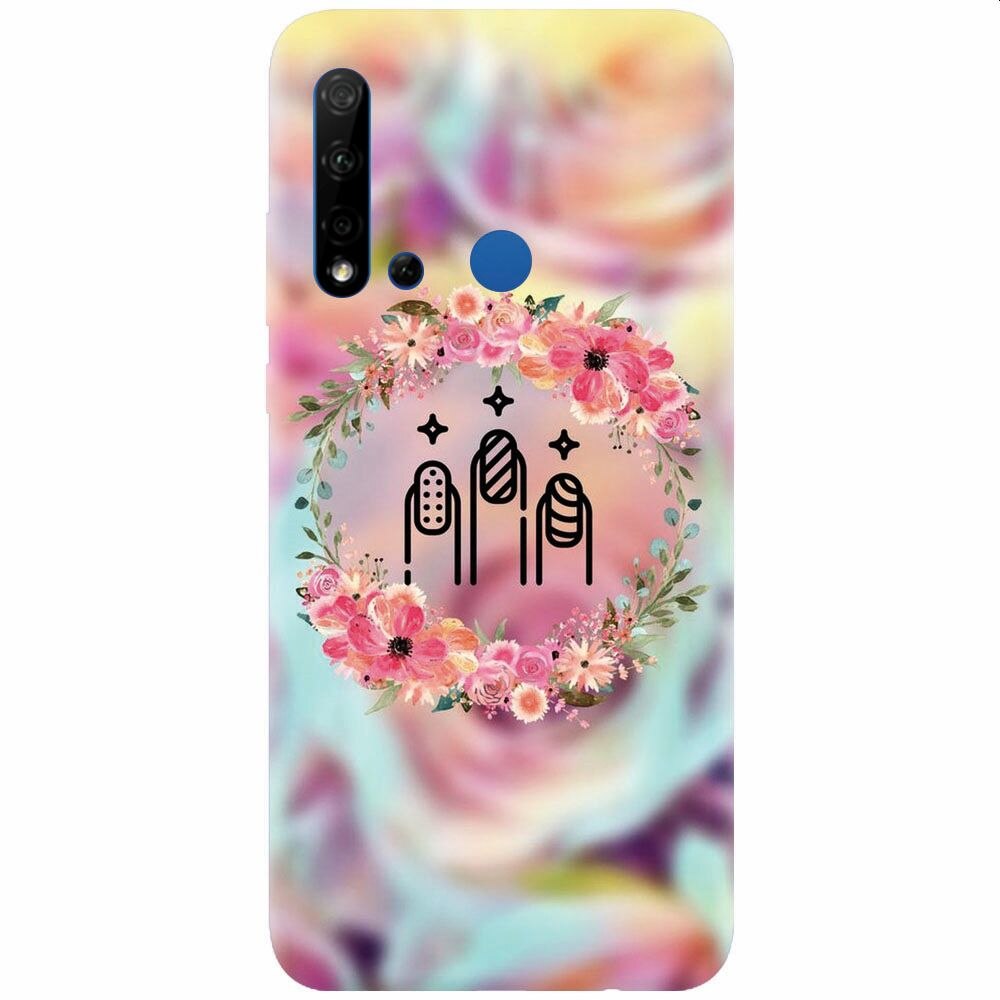 Husa silicon pentru Huawei P20 Lite (2019), Nail Expert