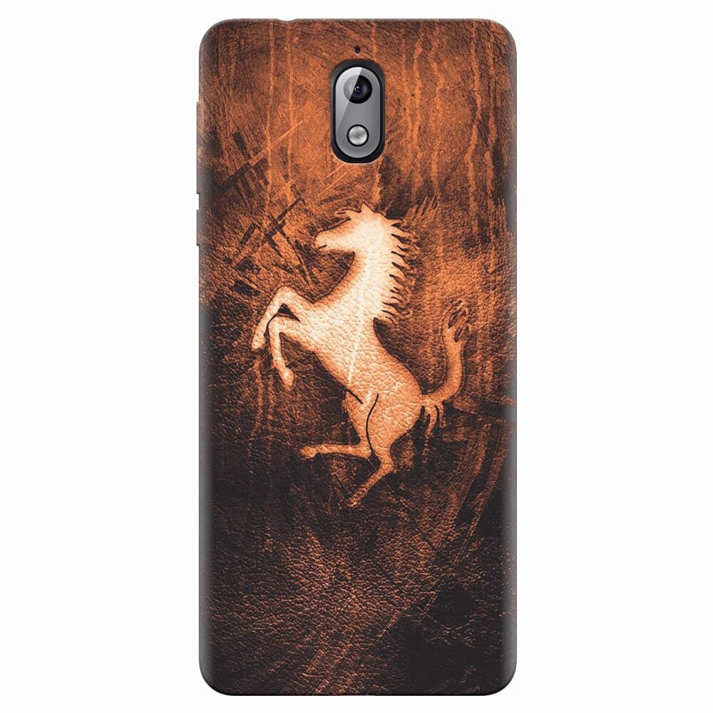 Husa silicon pentru Nokia 3.1, Amazing Horse