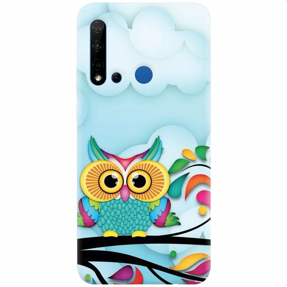 Husa silicon pentru Huawei P20 Lite (2019), Owl 102