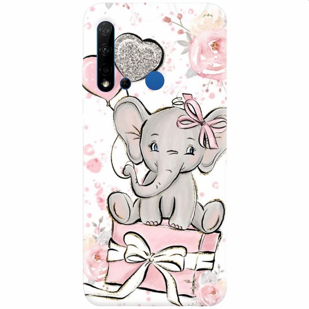 Husa silicon pentru Huawei P20 Lite (2019), Elefant