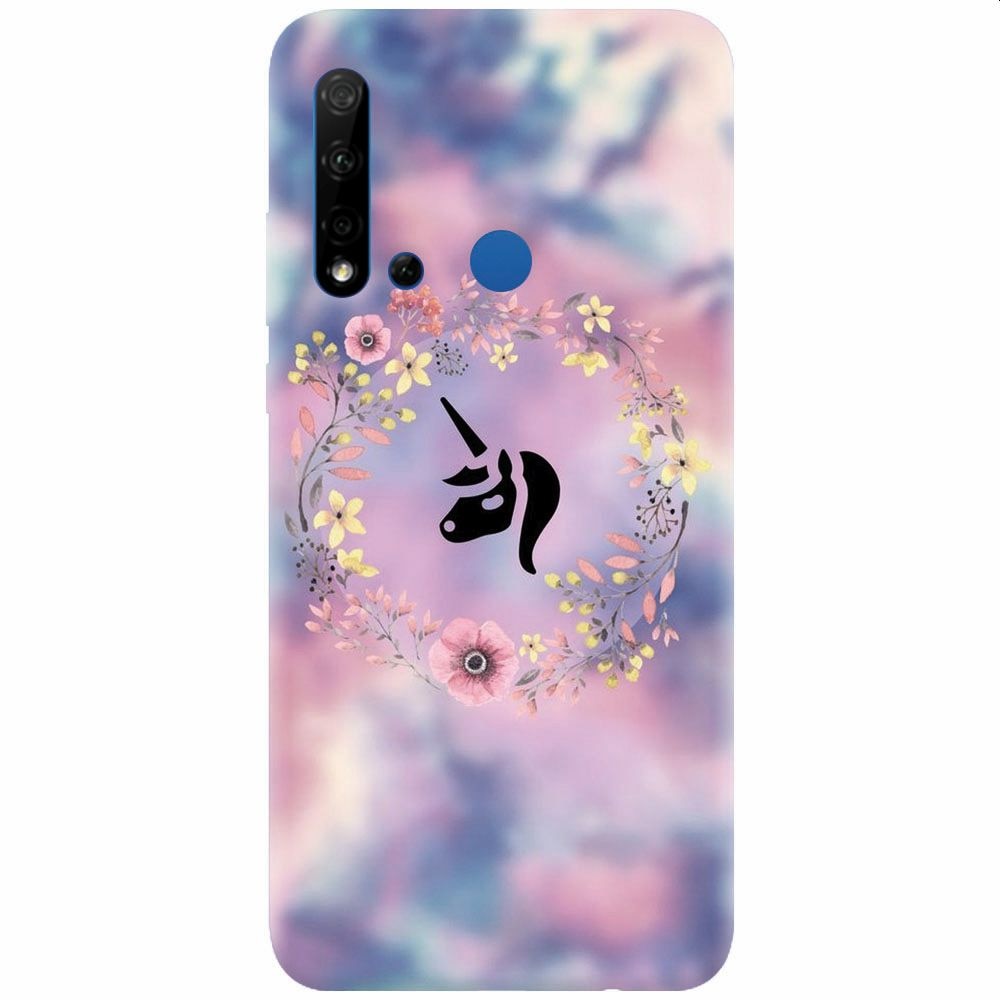 Husa silicon pentru Huawei P20 Lite (2019), Unicorn Icon