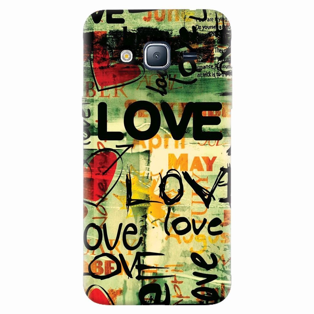 Husa silicon pentru Samsung Galaxy J5 2015, Love Artwork