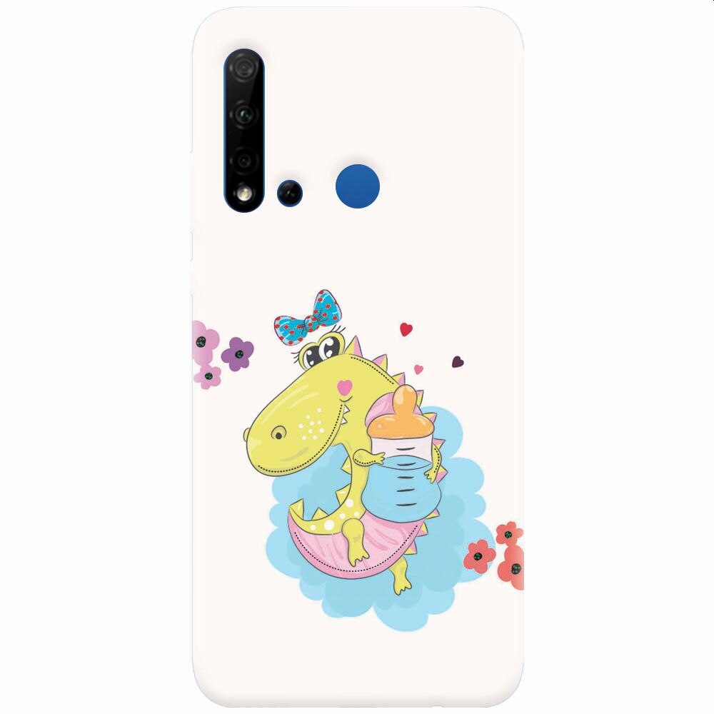 Husa silicon pentru Huawei P20 Lite (2019), Bebe Crocodil