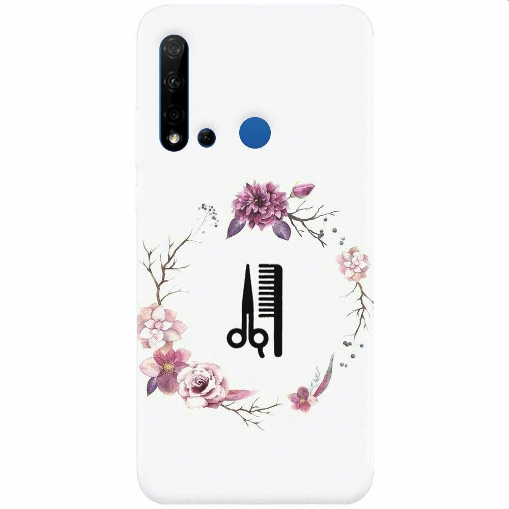 Husa silicon pentru Huawei P20 Lite (2019), Icon Barber