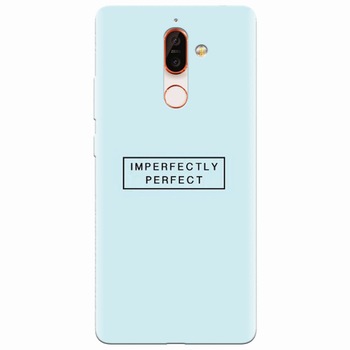 Husa silicon pentru Nokia 7 Plus, Imperfectly Perfect Husa silicon pentru Nokia 7 Plus, Imperfectly Perfect