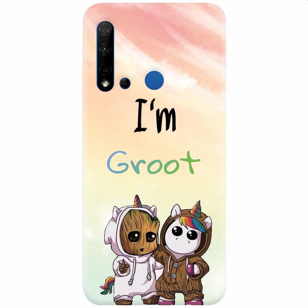 Husa silicon pentru Huawei P20 Lite (2019), Im Groot