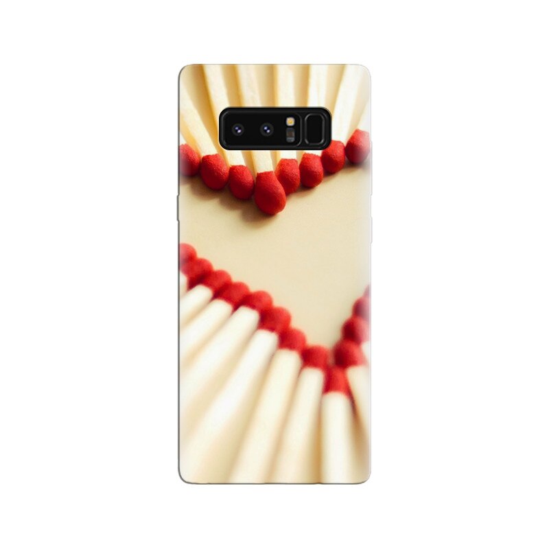 Husa Samsung Note 8 Heart Made Of Matches