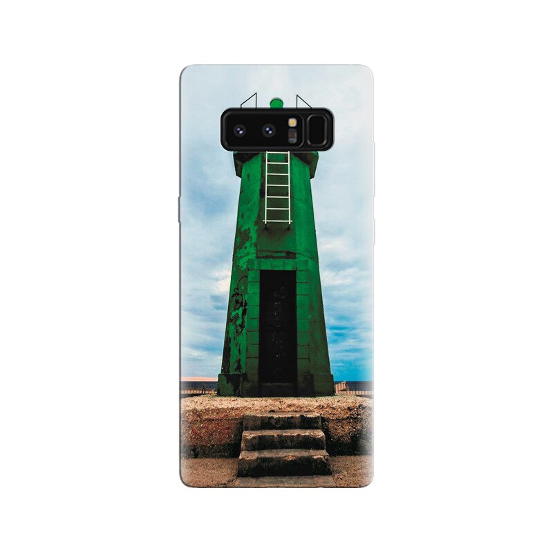 Husa Samsung Note 8 Green Light House Hd Latests