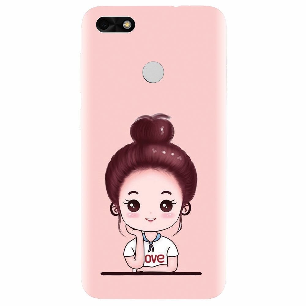 Husa silicon pentru Huawei Y6 Pro 2017, Animasi