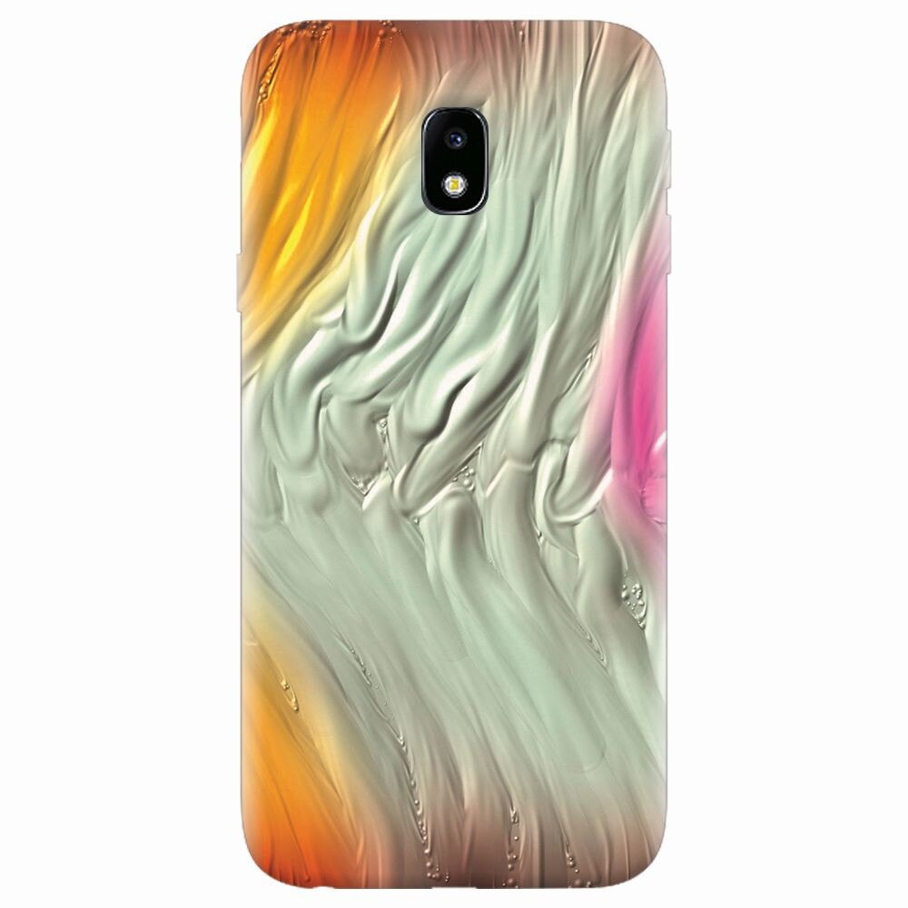 Husa silicon pentru Samsung Galaxy J7 2017, Attractive Abstract Design