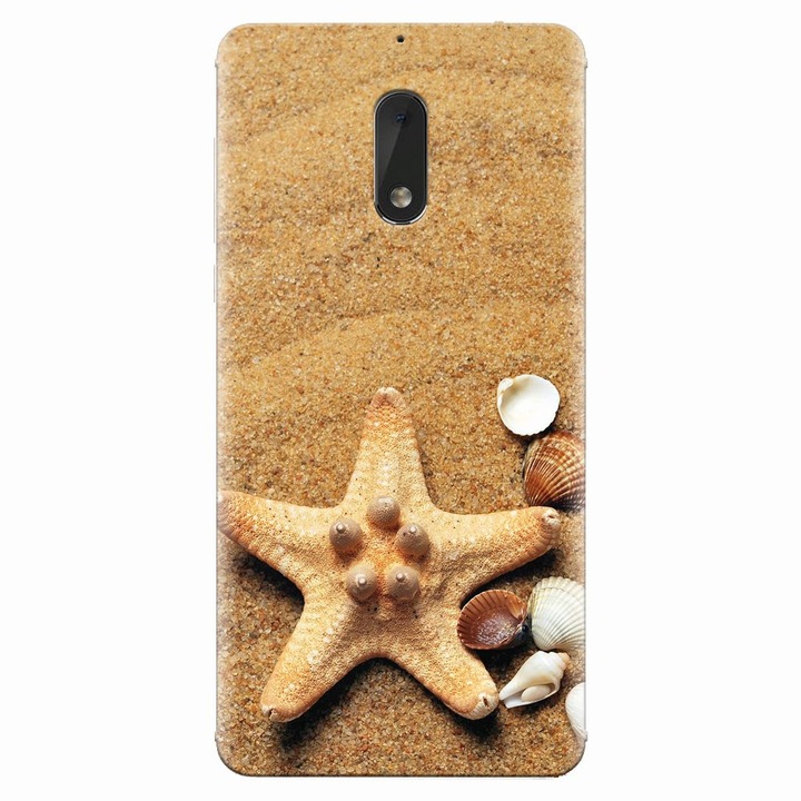 Силиконов кейс за Nokia 6, Sea Shells