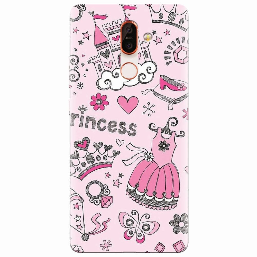 Husa silicon pentru Nokia 7 Plus, Princess