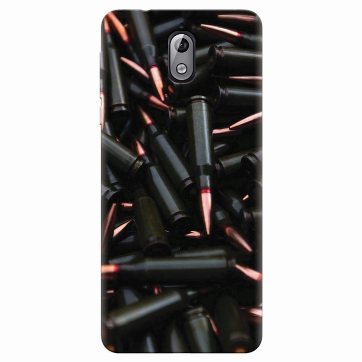 Силиконов кейс за Nokia 3.1, Ammunition Bullets