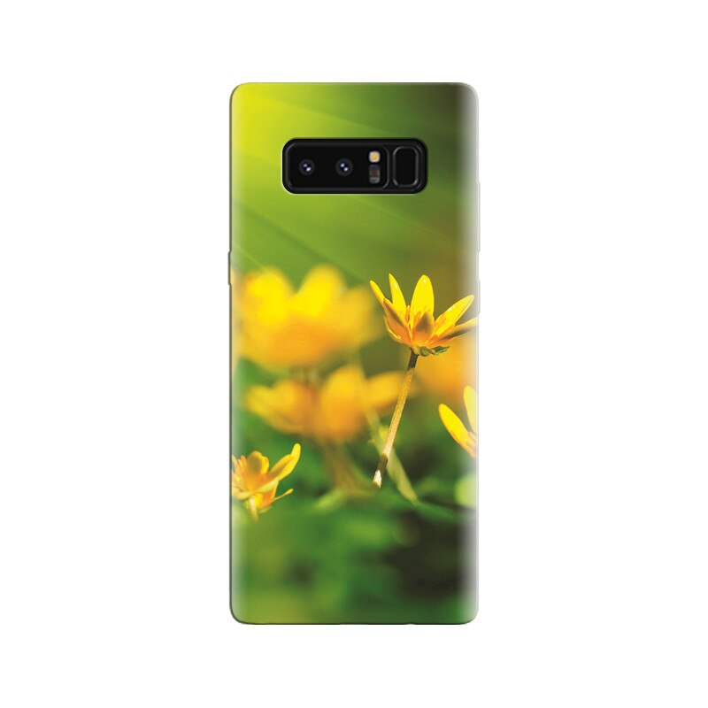 Husa Samsung Note 8 Nice Yellow Flower Close Up