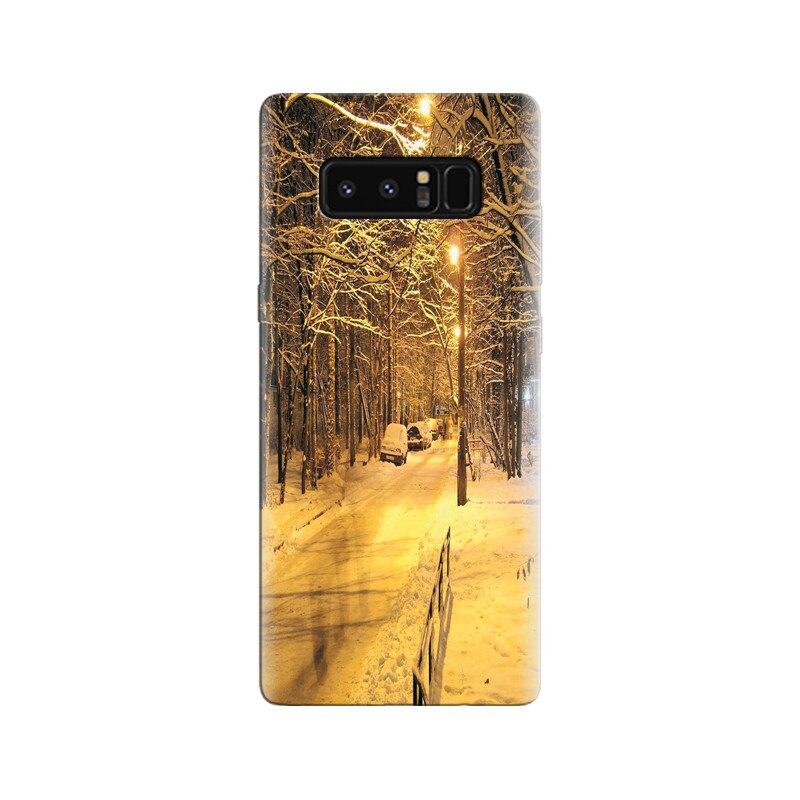 Husa Samsung Note 8 Night View Of Winter High Definitions