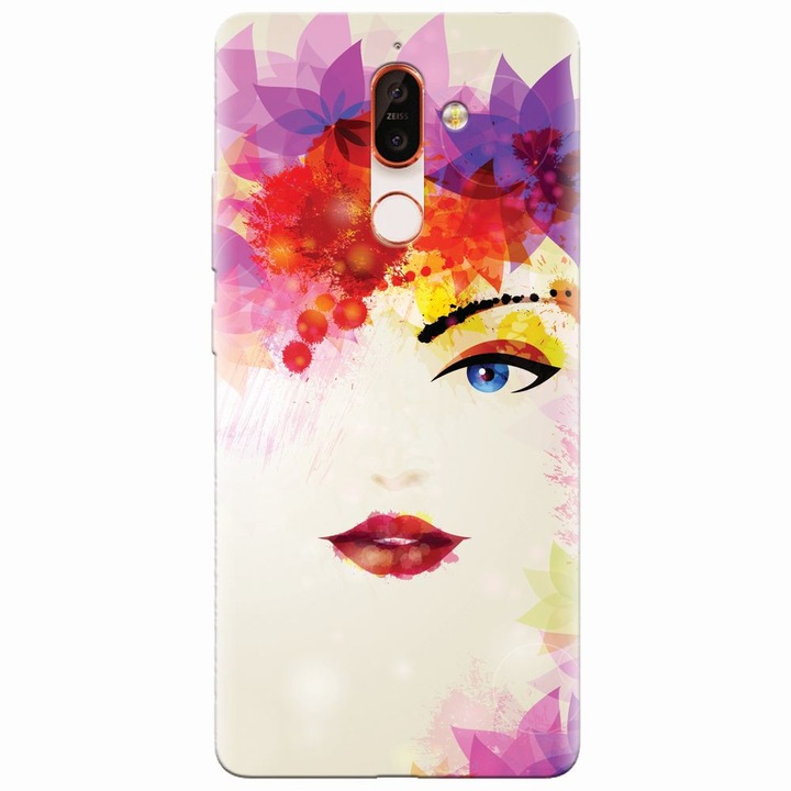 Силиконов кейс за Nokia 7 Plus, Pretty Face