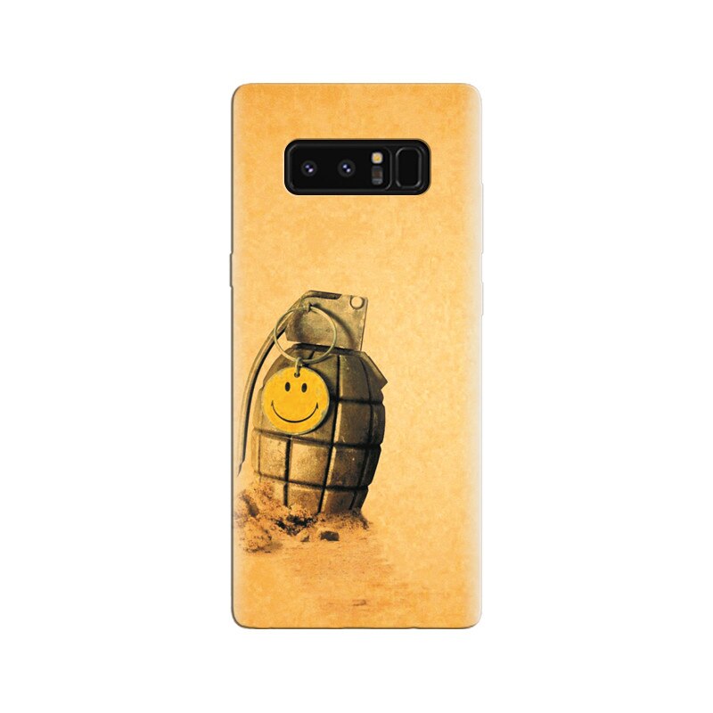 Husa Samsung Note 8 Hand Grenade With Smiley