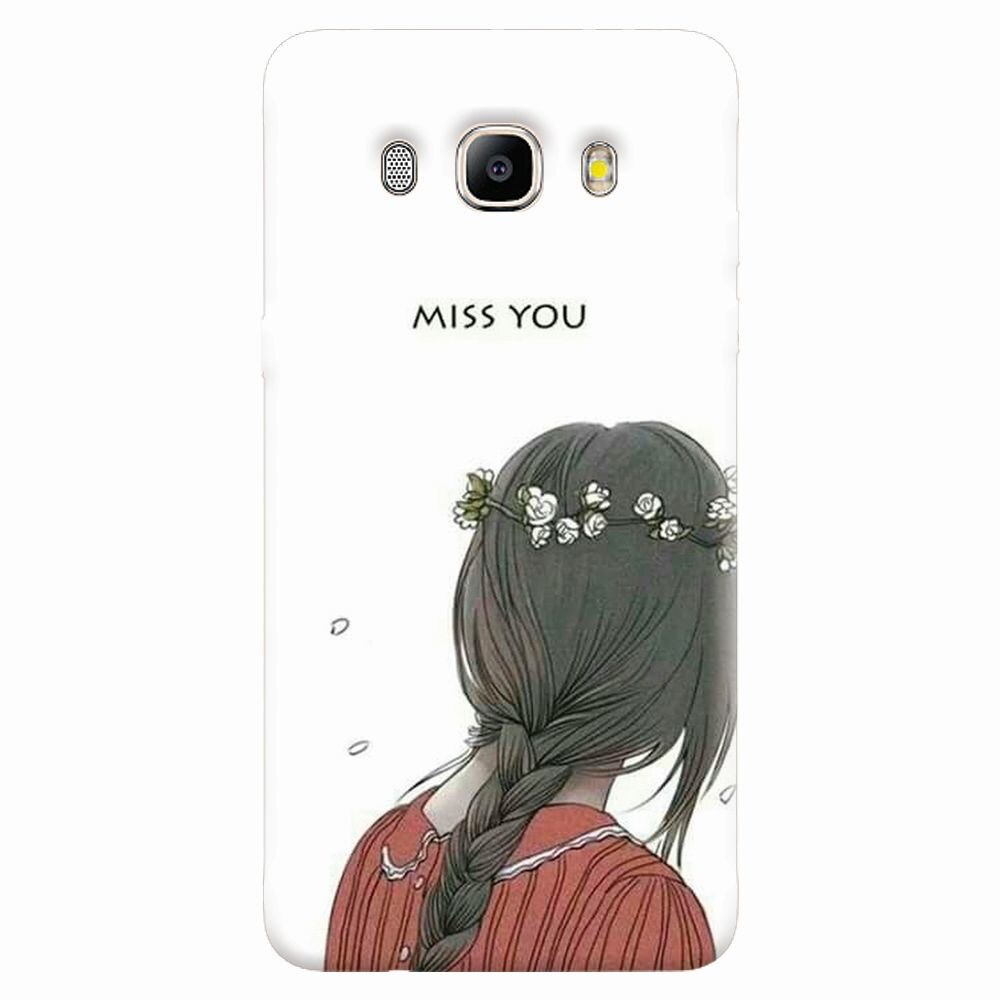 Husa silicon pentru Samsung Galaxy J7 2016, Miss You