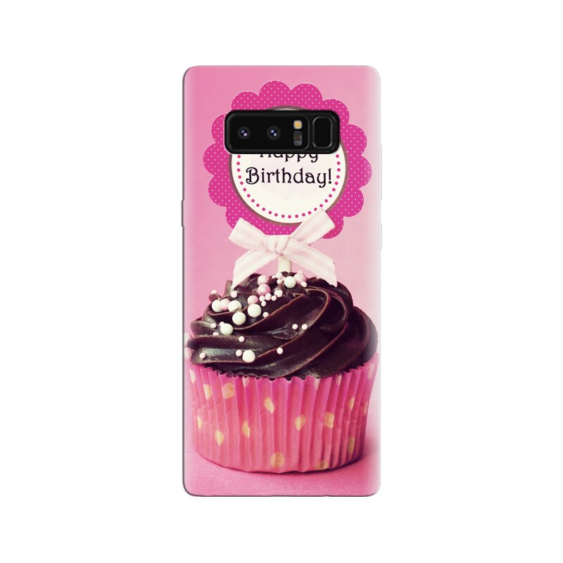 Husa Samsung Note 8 Happy Birthday Cupcake
