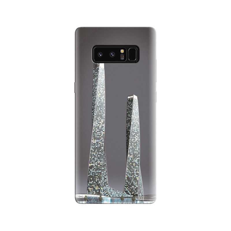Husa Samsung Note 8 Great Architecture Of Dubai Rolling Tower Building