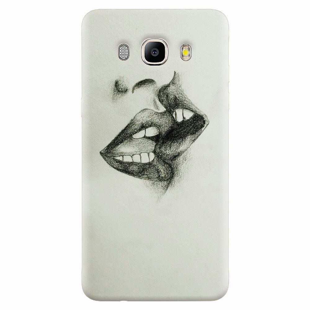 Husa silicon pentru Samsung Galaxy J7 2016, Kiss