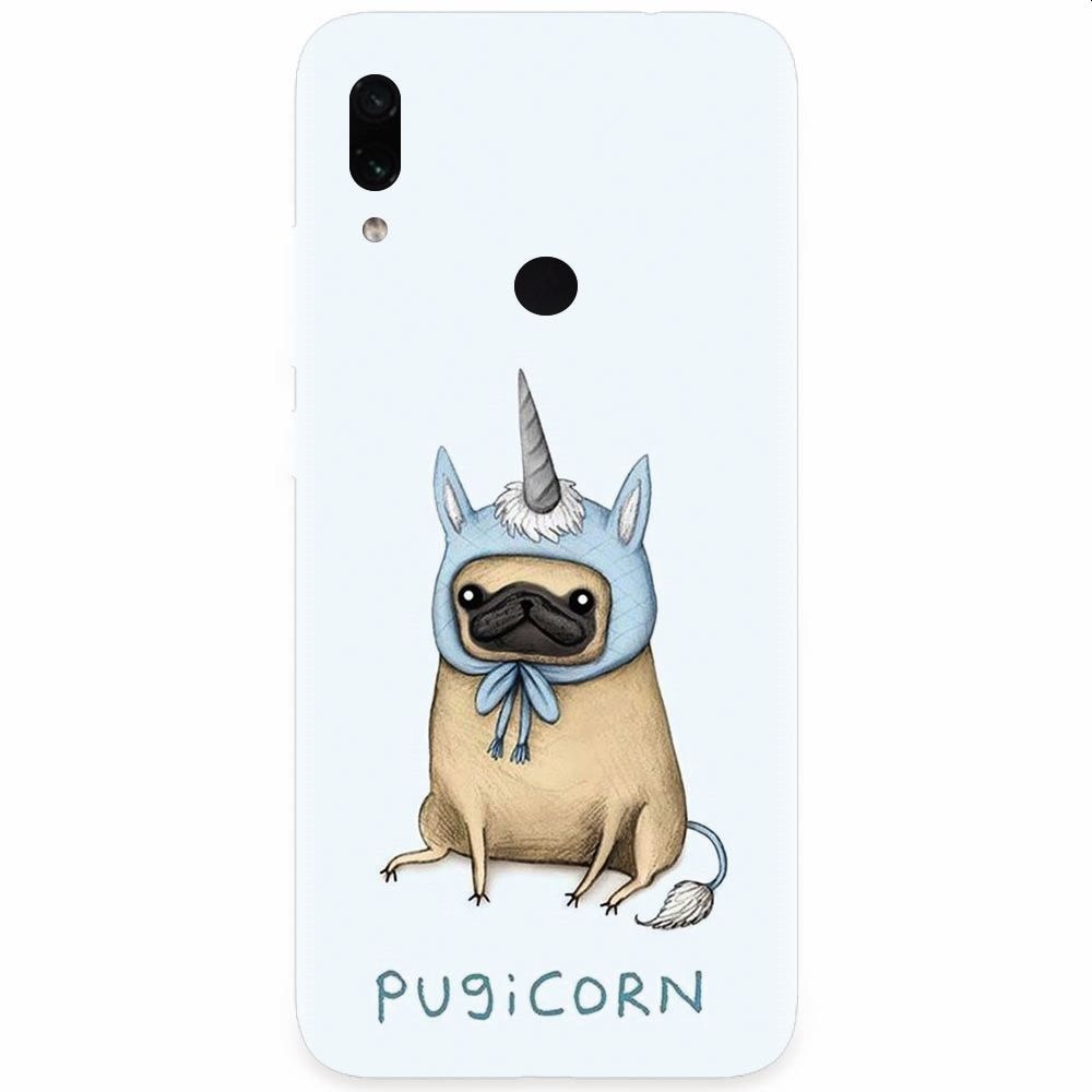 Husa silicon pentru Xiaomi Redmi Note 7, Pugicorn