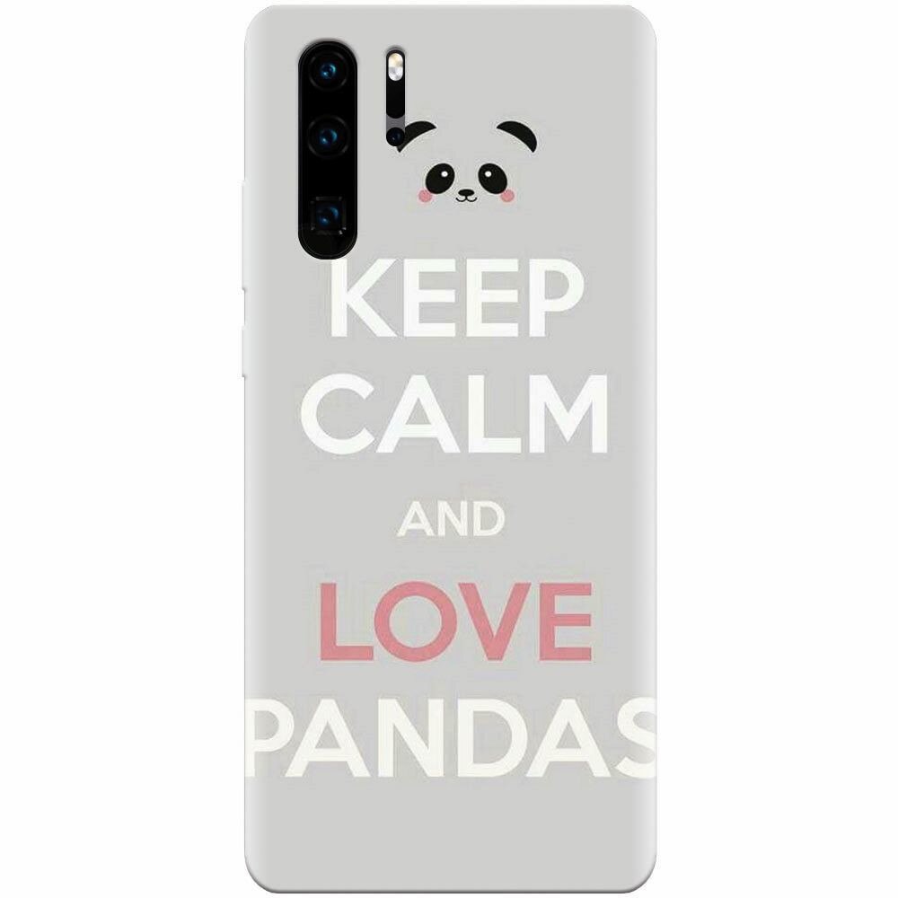 Husa silicon pentru Huawei P30 Pro, Panda Phone