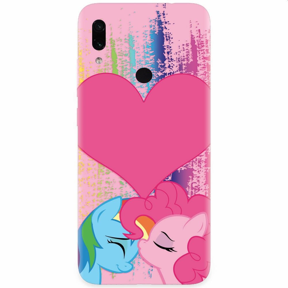 Husa silicon pentru Xiaomi Redmi Note 7, Pinkie Kiss