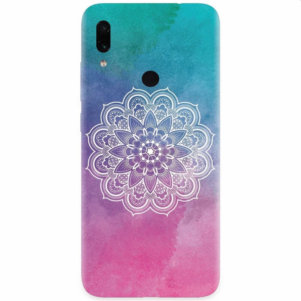 Husa silicon pentru Xiaomi Redmi Note 7, Mandala