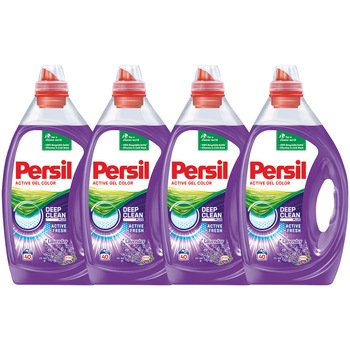 Detergent lichid Persil Color Gel Lavender, 160 spalari, 4x2L Detergent lichid Persil Color Gel Lavender, 160 spalari, 4x2L