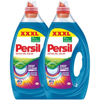 Detergent lichid Persil Color Gel, 160 spalari, 2x4L Detergent lichid Persil Color Gel, 160 spalari, 2x4L