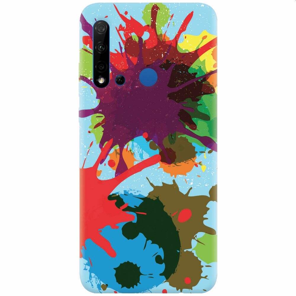 Husa silicon pentru Huawei P20 Lite (2019), Holi Splash