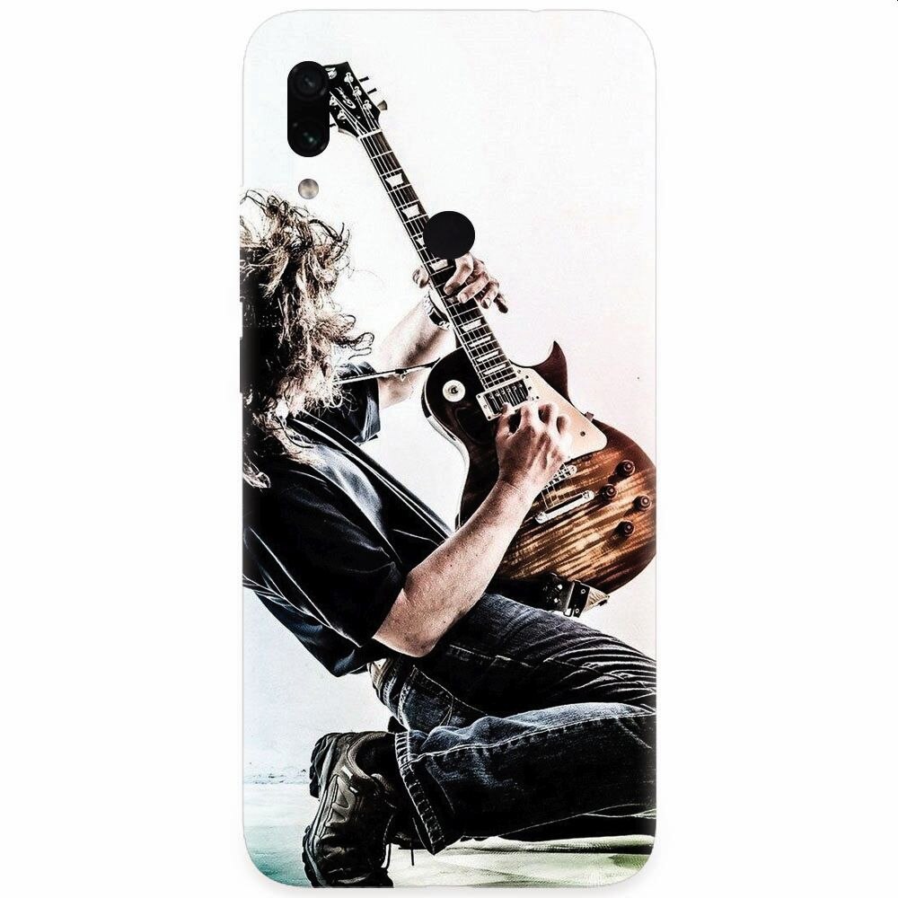 Husa silicon pentru Xiaomi Redmi Note 7, Rock Star